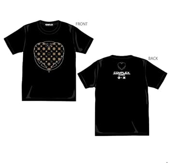 Amazon.co.jp: COMPLEX 日本一心 モノグラムTシャツブラック M